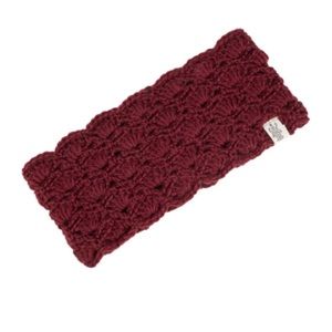 NWT-scalloped lacy headband-by women of Nepal